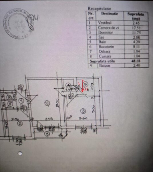 Calea Mosilor Bd Carol Apartamentt renovat,et.3/8 in bloc stradal